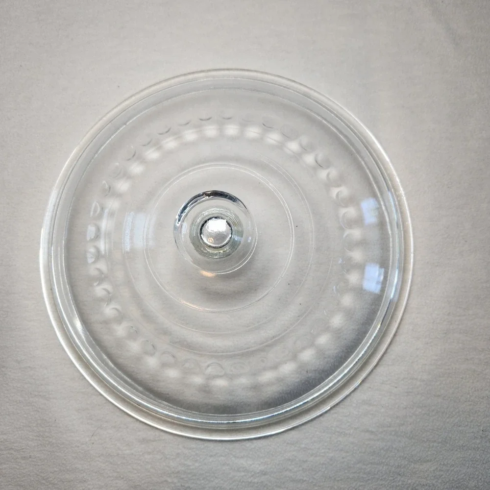 WAGNER WARE C-8 Glass Lid Replacement 10.5 Inch Round Self Basting Cover Clear